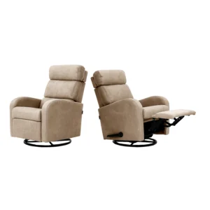 Unico Eevi Recliner mekanismituoli Relax kankaalla 02 Cream