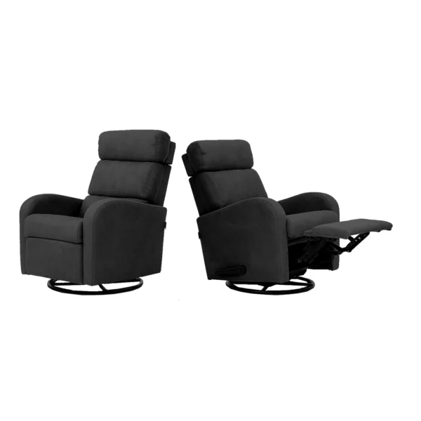 Unico Eevi Recliner mekanismituoli Relax kankaalla 66 Graphite